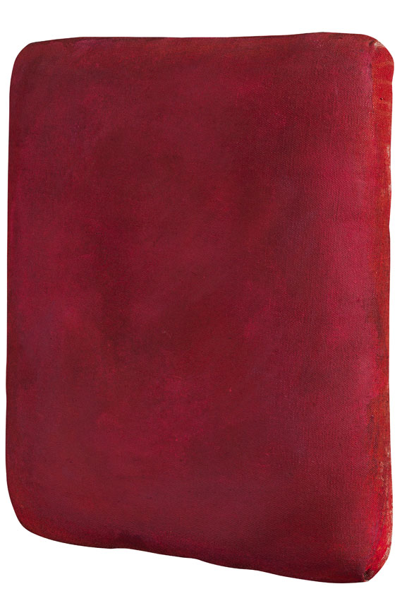 Gotthard Graubner - Ohne Titel (Farbraumkörper, rot) - Weitere Abbildung