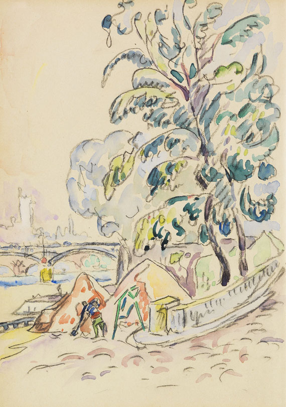 Paul Signac - An der Pariser Seine