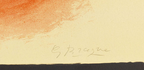 Georges Braque - Au Couchant (Oiseau XVI) - Weitere Abbildung