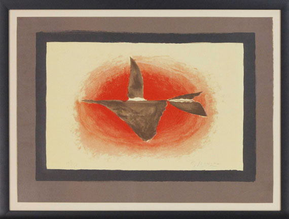 Georges Braque - Au Couchant (Oiseau XVI) - Rahmenbild