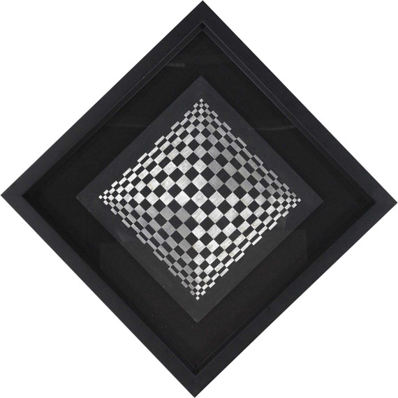 (d. i. Edoarda Maino) Dadamaino - Oggetto ottico dinamico - Rahmenbild