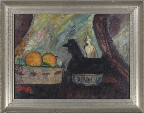 Gabriele Münter - Stillleben mit zwei Apfelsinen - Rahmenbild