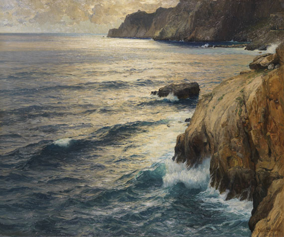 Karl Theodor Boehme - Die Sirenenbucht von Capri