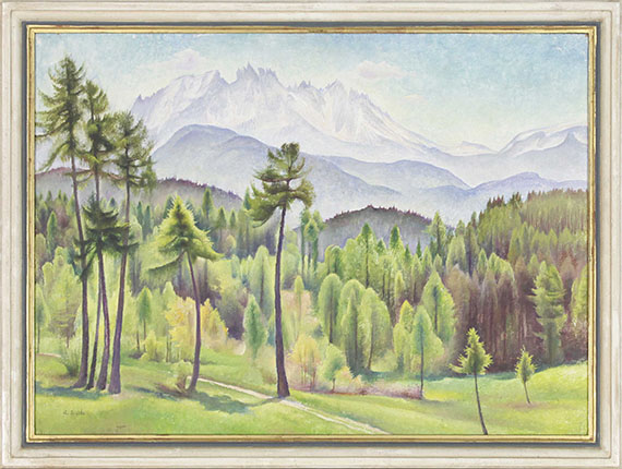 Albert Birkle - Latemar, Südtirol - Rahmenbild