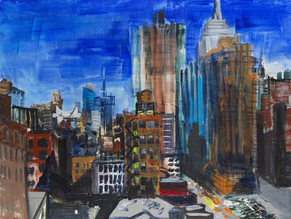 Rainer Fetting - 6 Ave Uptown View
