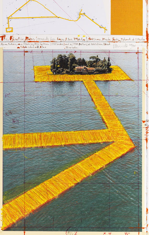  Christo - Floating Piers - Rahmenbild