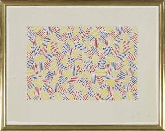 Jasper Johns - Untitled I - Rahmenbild