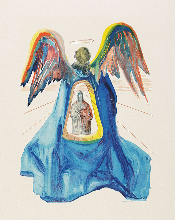 Salvador Dalí - Dante Algihieri, La divine comédie, 6 Bände