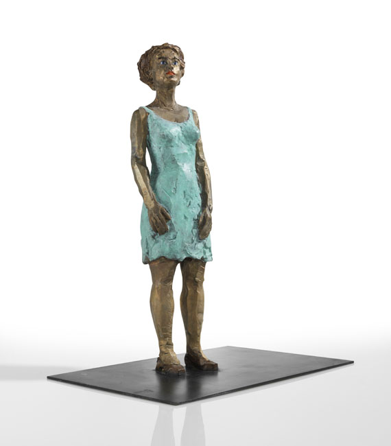 Stephan Balkenhol - Frau im grünen Kleid - Weitere Abbildung