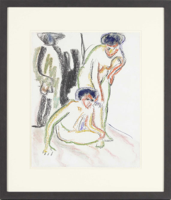 Ernst Ludwig Kirchner - Badende - Rahmenbild