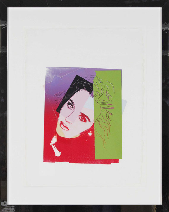 Andy Warhol - Isabelle Adjani - Rahmenbild