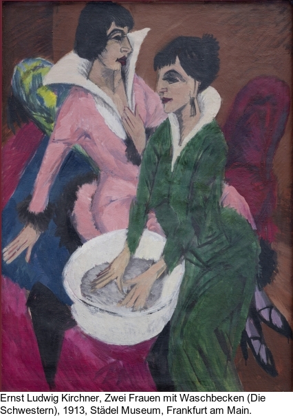 Ernst Ludwig Kirchner - Erna und Gerda im Atelier - Weitere Abbildung