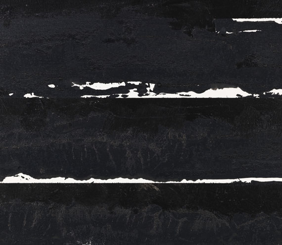 Pierre Soulages - Peinture 45 x 57 cm, 7 janvier 2000