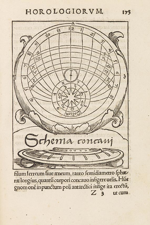 Sebastian Münster - Compositio horologiorum - Weitere Abbildung
