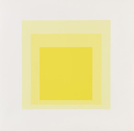 Josef Albers - 6 Bll.: Homage to the Square