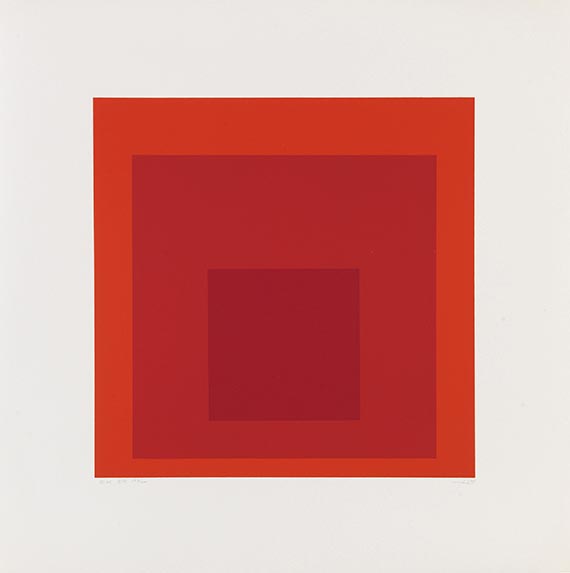 Josef Albers - 6 Bll.: Homage to the Square - Weitere Abbildung