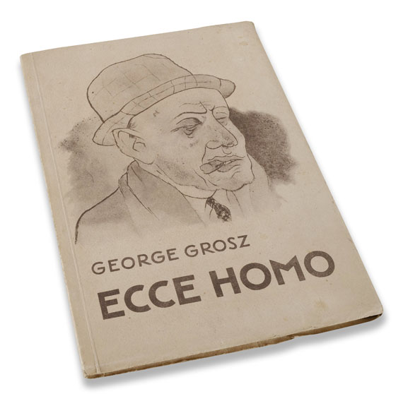 George Grosz - Ecce homo. Mit eigh. Widmung