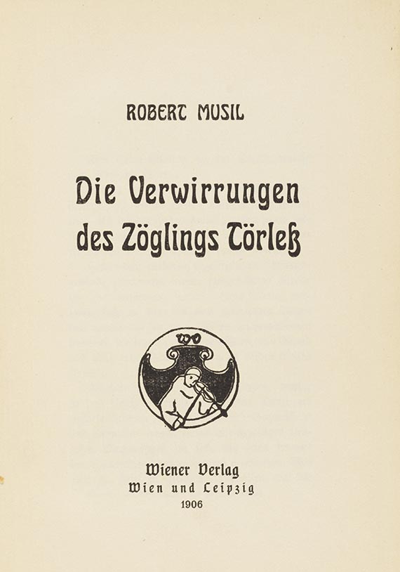 Robert Musil - Die Verwirrungen des Zöglings Törless