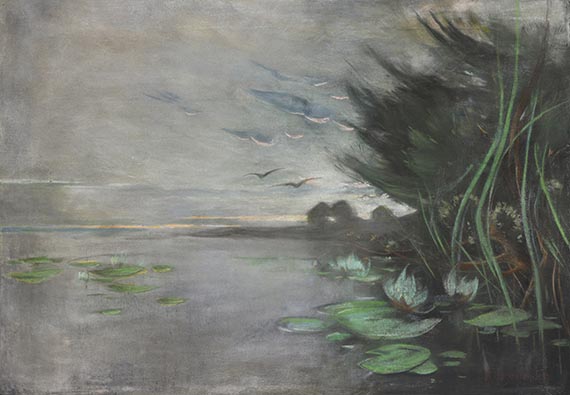 Hagemeister - Märkische Seenlandschaft mit Seerosen