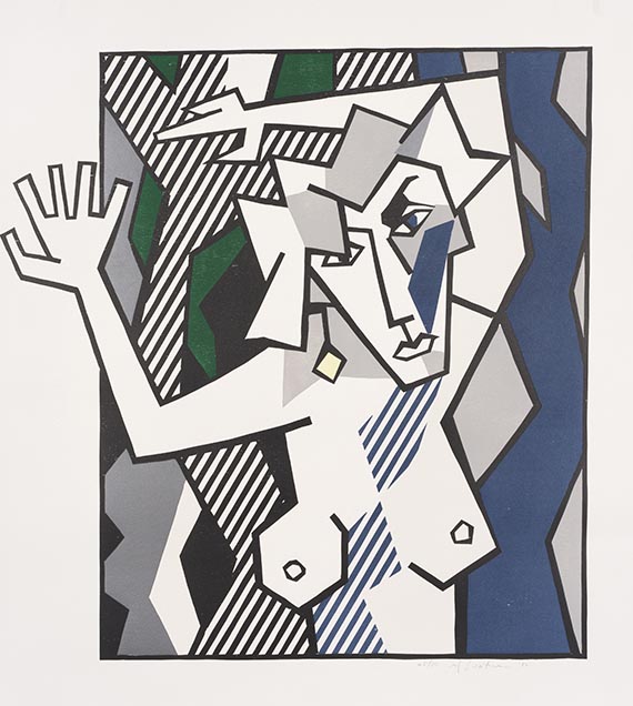 Lichtenstein - Nude in the Woods