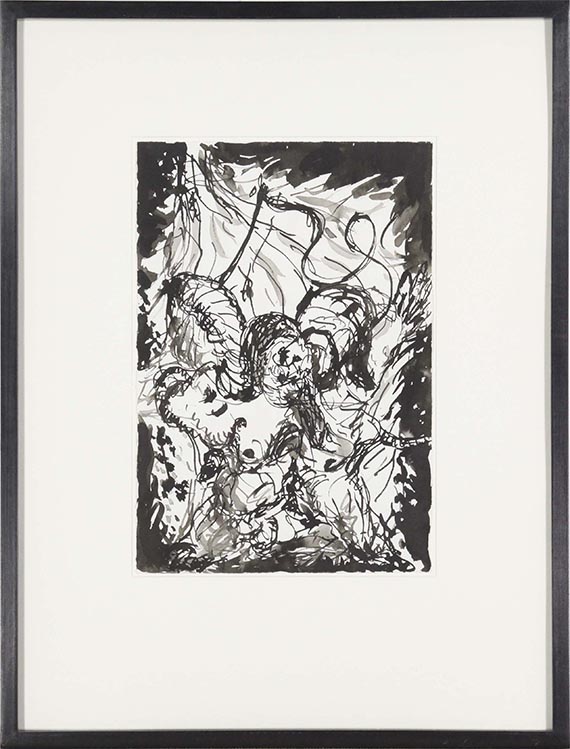 Baselitz - Ohne Titel (Fahne)