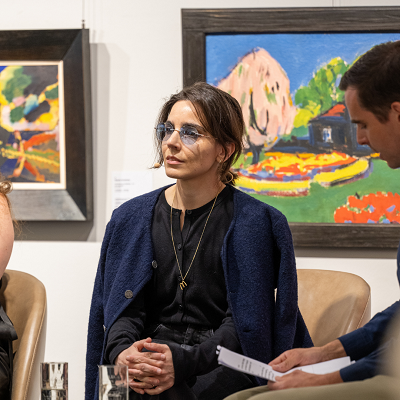 Laura Attanasio bei Art Talk
