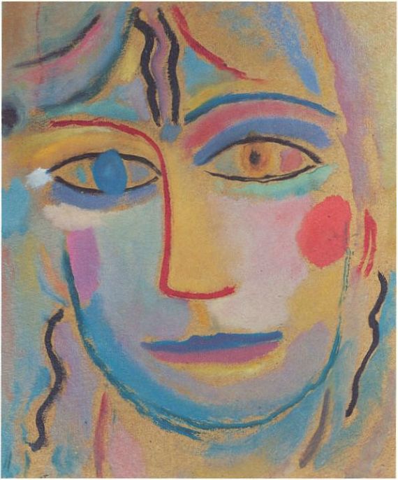 Alexej von Jawlensky - DIE DAME 1922