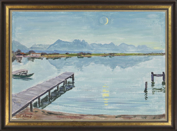 Arnold Balwé - Abend am See