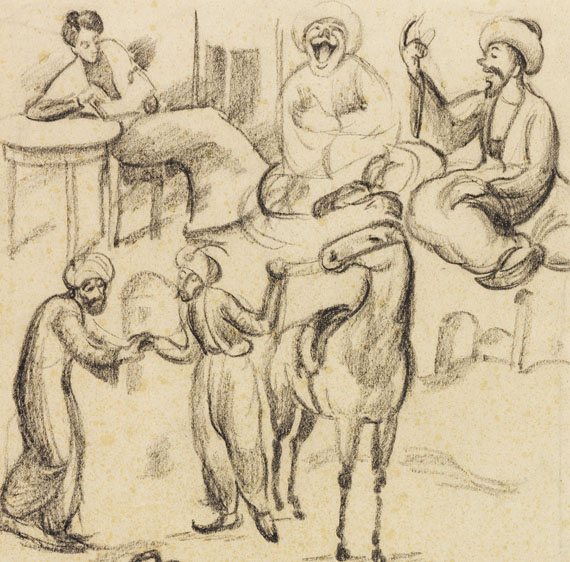 August Macke - Orientalische Szenen - Weitere Abbildung