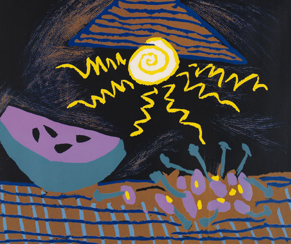 Pablo Picasso - Nature morte à la pastèque - Weitere Abbildung
