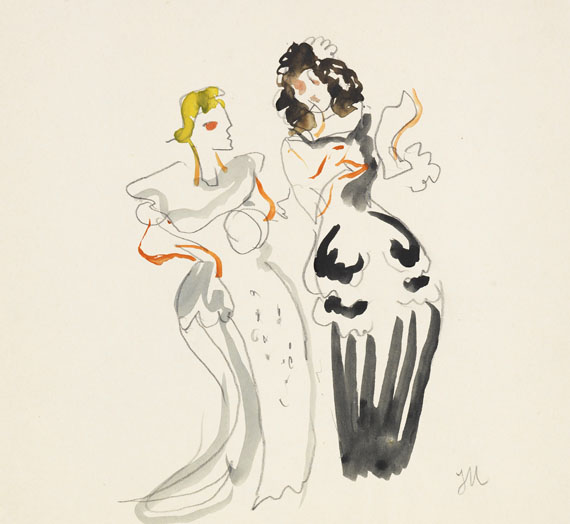 Jeanne Mammen - Oper, Duett