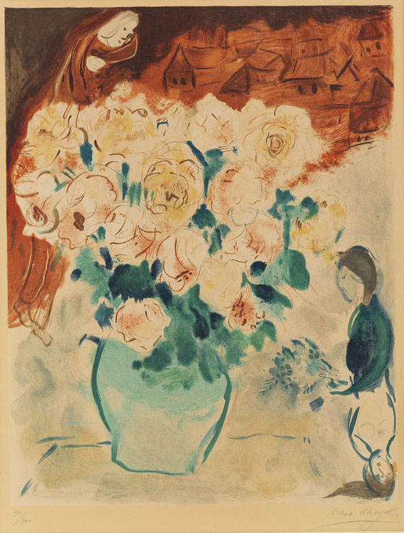 Marc Chagall - Le Bouquet