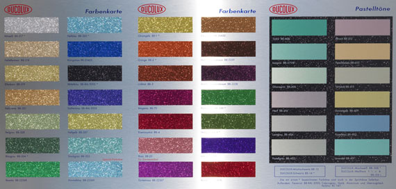 Damien Hirst - Colour Chart (Glitter)