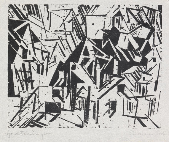 Lyonel Feininger - Sächsisches Dorf