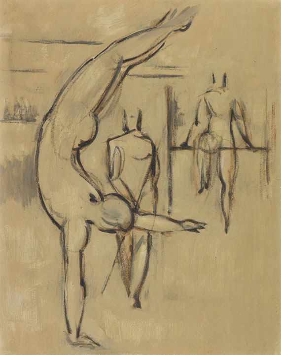 Willi Baumeister - Handstand