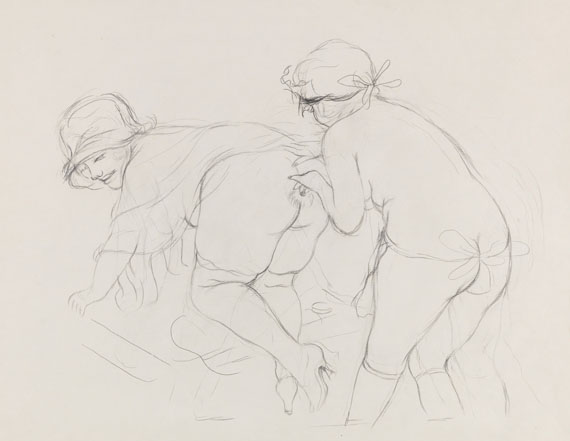 George Grosz - Erotische Szene