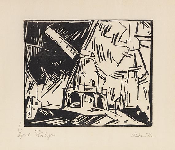 Lyonel Feininger - Windmühle