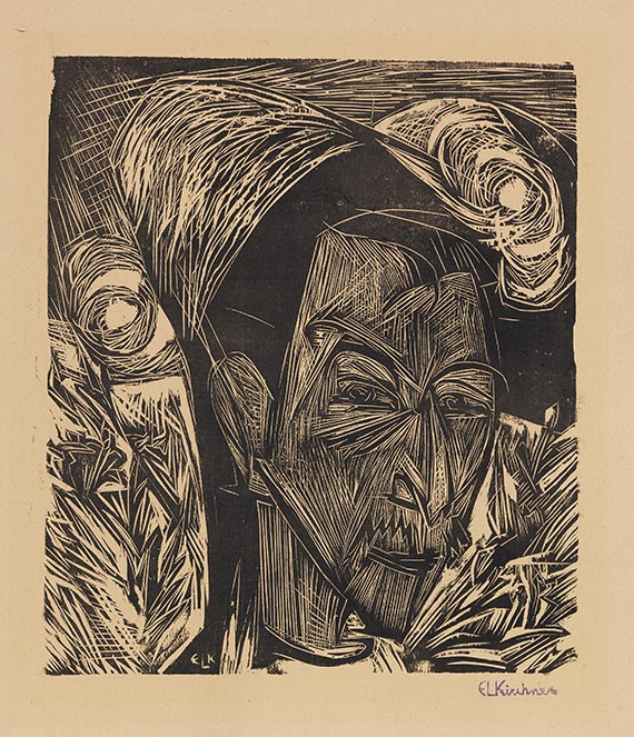Ernst Ludwig Kirchner - Bildnis David Müller