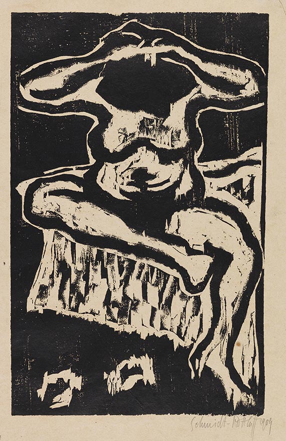 Karl Schmidt-Rottluff - Akt