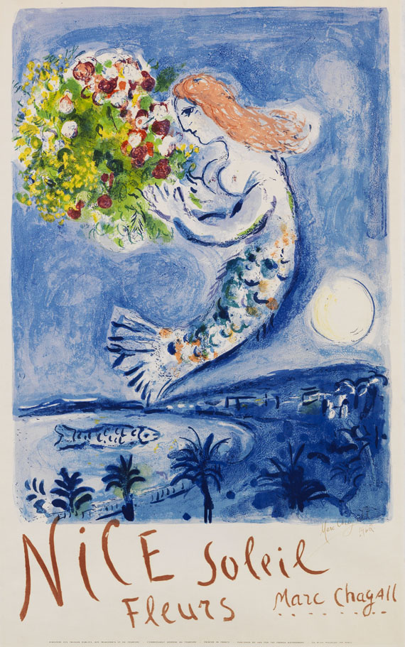 Marc Chagall - La Baie des Anges (Die Engelsbucht)