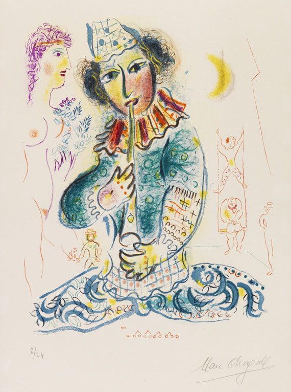 Marc Chagall - Aus: Der Zirkus