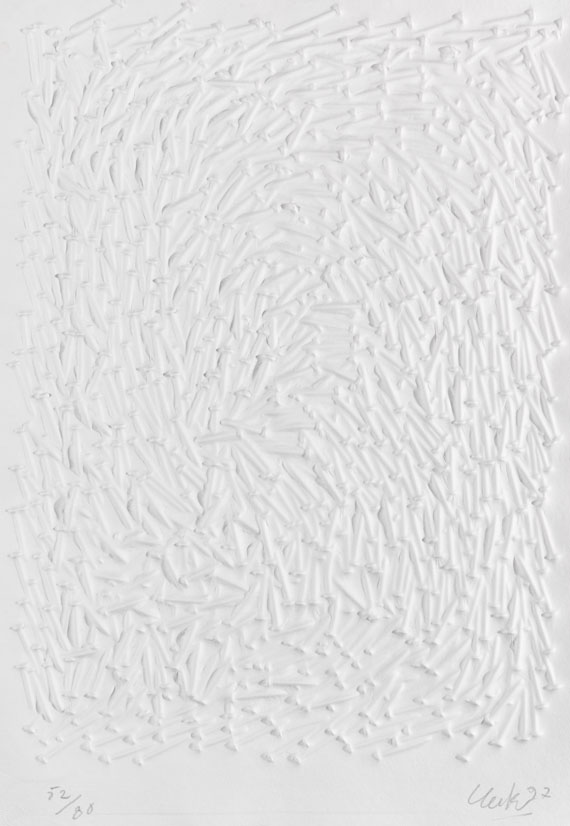 Günther Uecker - Ohne Titel