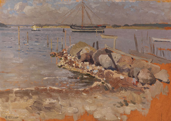 Ernst Eitner - An der Elbe