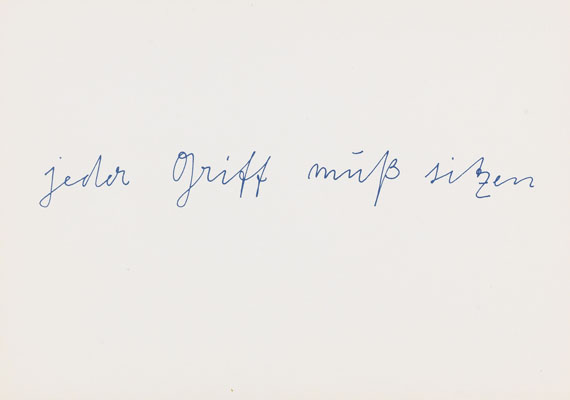 Joseph Beuys - Postkarten - Weitere Abbildung