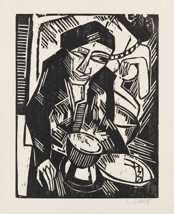 Karl Schmidt-Rottluff - Melancholie