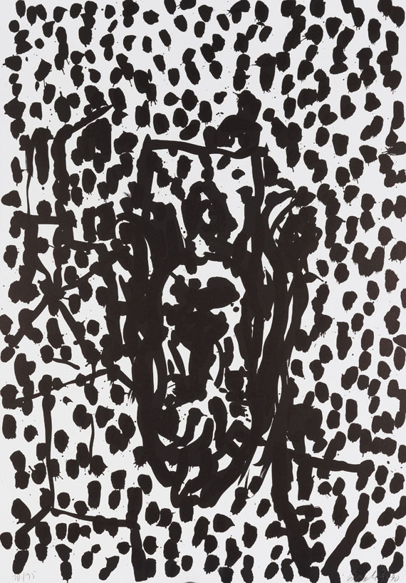 Georg Baselitz - Ein Blatt aus Suite 45