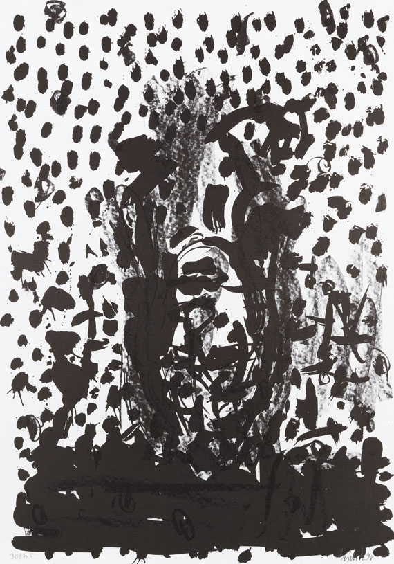 Georg Baselitz - Aus: Suite 45