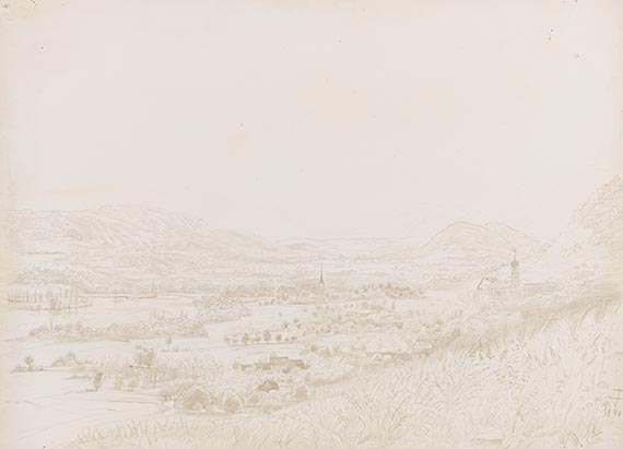 Otto Dix - Rheintal (Blick auf Öhningen in Richtung Stein am Rhein)