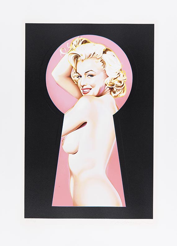 Mel Ramos - Peek-a-Boo Marilyn (#1, #2, #3) - Weitere Abbildung