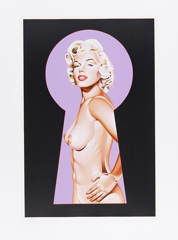 Mel Ramos - Peek-a-Boo Marilyn (#1, #2, #3) - Weitere Abbildung